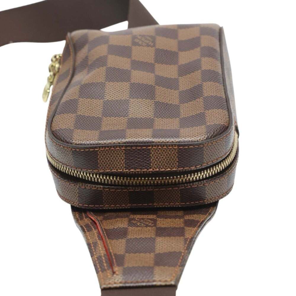 LOUIS VUITTON Authentic Brown Damier Canvas Hobo Bag - Picture 5 of 12